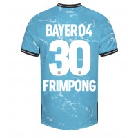 Fotbalové Dres Bayer Leverkusen Jeremie Frimpong #30 Alternativní 2023-24 Krátký Rukáv